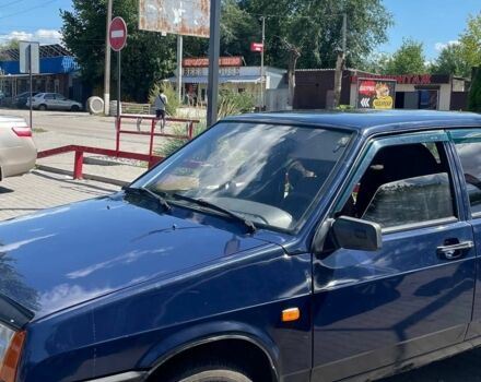 Синий ВАЗ 21099, объемом двигателя 1.6 л и пробегом 280 тыс. км за 1304 $, фото 1 на Automoto.ua