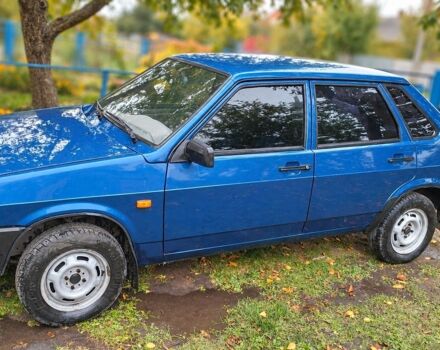 Синий ВАЗ 21099, объемом двигателя 1.6 л и пробегом 84 тыс. км за 3000 $, фото 1 на Automoto.ua
