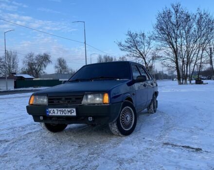 Синій ВАЗ 21099, об'ємом двигуна 1.6 л та пробігом 250 тис. км за 2500 $, фото 1 на Automoto.ua