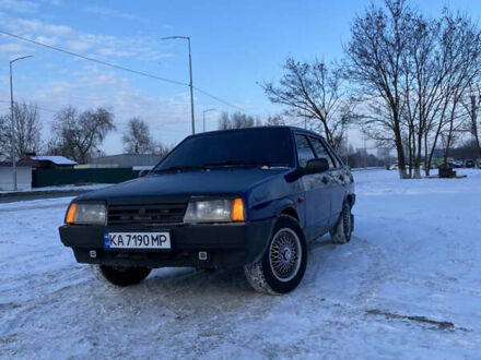Синій ВАЗ 21099, об'ємом двигуна 1.6 л та пробігом 250 тис. км за 2500 $, фото 1 на Automoto.ua