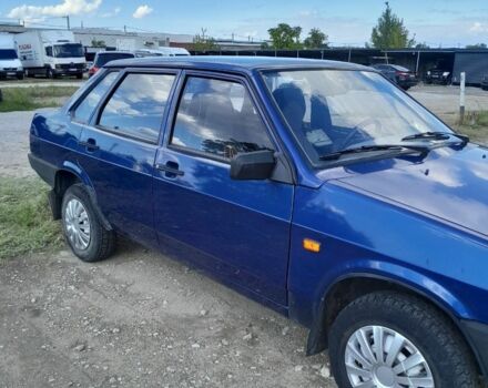 Синий ВАЗ 21099, объемом двигателя 1.6 л и пробегом 50 тыс. км за 4117 $, фото 1 на Automoto.ua