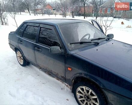Синій ВАЗ 21099, об'ємом двигуна 1.6 л та пробігом 23 тис. км за 1600 $, фото 1 на Automoto.ua
