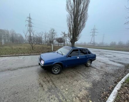 Синій ВАЗ 21099, об'ємом двигуна 1.6 л та пробігом 145 тис. км за 1500 $, фото 1 на Automoto.ua