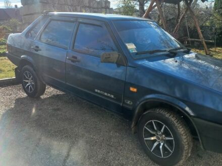 Синий ВАЗ 21099, объемом двигателя 1.6 л и пробегом 141 тыс. км за 2600 $, фото 1 на Automoto.ua