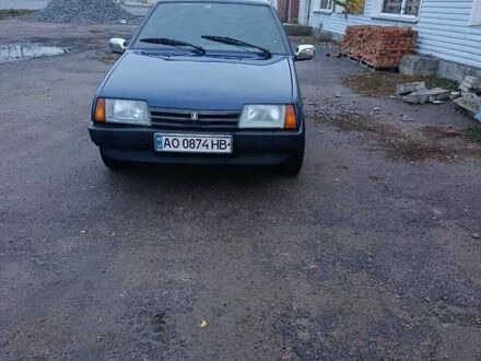 Синий ВАЗ 21099, объемом двигателя 1.6 л и пробегом 119 тыс. км за 2300 $, фото 1 на Automoto.ua