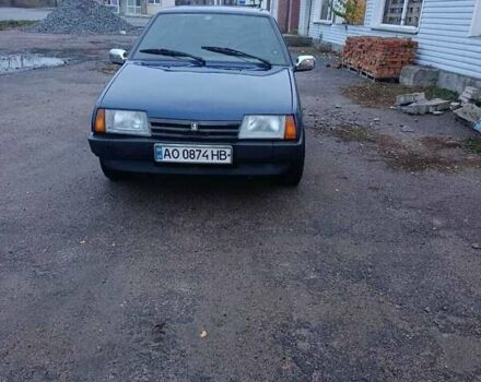 Синий ВАЗ 21099, объемом двигателя 1.6 л и пробегом 119 тыс. км за 2300 $, фото 1 на Automoto.ua