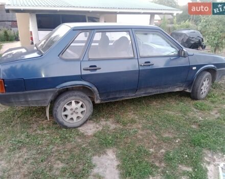 Синий ВАЗ 21099, объемом двигателя 1.6 л и пробегом 303 тыс. км за 1500 $, фото 1 на Automoto.ua