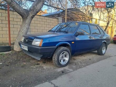 Синій ВАЗ 21099, об'ємом двигуна 1.6 л та пробігом 193 тис. км за 1900 $, фото 1 на Automoto.ua