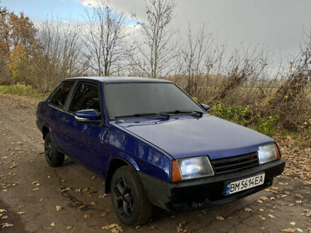 Синий ВАЗ 21099, объемом двигателя 1.6 л и пробегом 182 тыс. км за 2400 $, фото 1 на Automoto.ua