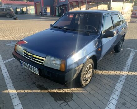 Синий ВАЗ 21099, объемом двигателя 1.6 л и пробегом 137 тыс. км за 2300 $, фото 1 на Automoto.ua