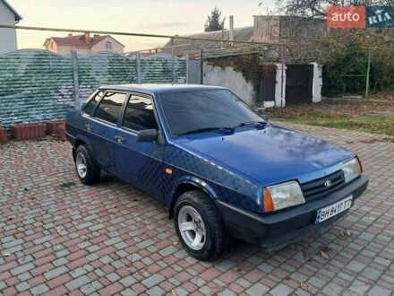 Синий ВАЗ 21099, объемом двигателя 1.6 л и пробегом 193 тыс. км за 2300 $, фото 1 на Automoto.ua