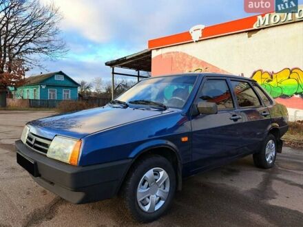 Синий ВАЗ 21099, объемом двигателя 1.6 л и пробегом 224 тыс. км за 2850 $, фото 1 на Automoto.ua