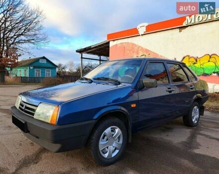 Синий ВАЗ 21099, объемом двигателя 1.6 л и пробегом 224 тыс. км за 2850 $, фото 1 на Automoto.ua