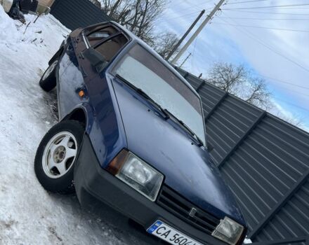 Синий ВАЗ 21099, объемом двигателя 1.6 л и пробегом 1 тыс. км за 1550 $, фото 1 на Automoto.ua