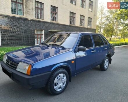 Синій ВАЗ 21099, об'ємом двигуна 1.6 л та пробігом 224 тис. км за 2900 $, фото 1 на Automoto.ua