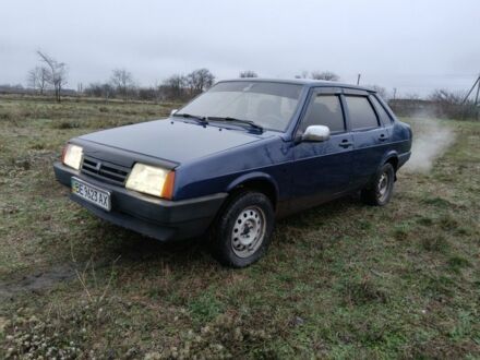 Синий ВАЗ 21099, объемом двигателя 0 л и пробегом 250 тыс. км за 2350 $, фото 1 на Automoto.ua