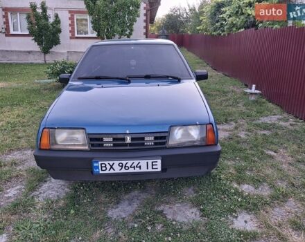 Синий ВАЗ 21099, объемом двигателя 1.6 л и пробегом 214 тыс. км за 2400 $, фото 1 на Automoto.ua