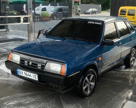Синій ВАЗ 21099, об'ємом двигуна 1.6 л та пробігом 215 тис. км за 800 $, фото 1 на Automoto.ua