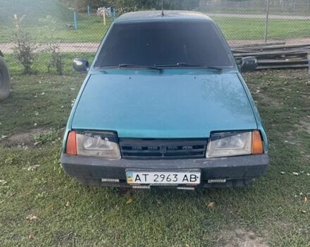 Зеленый ВАЗ 21099, объемом двигателя 1.5 л и пробегом 2 тыс. км за 480 $, фото 1 на Automoto.ua
