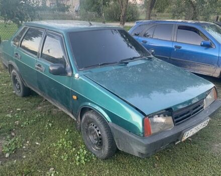 Зеленый ВАЗ 21099, объемом двигателя 1.5 л и пробегом 2 тыс. км за 480 $, фото 2 на Automoto.ua