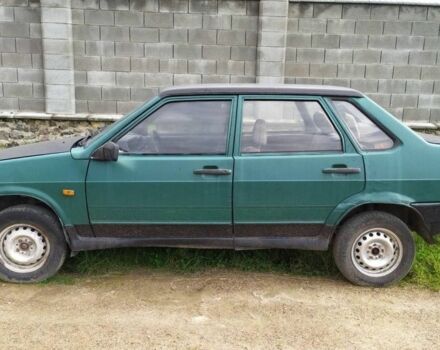 Зелений ВАЗ 21099, об'ємом двигуна 1.5 л та пробігом 230 тис. км за 499 $, фото 1 на Automoto.ua