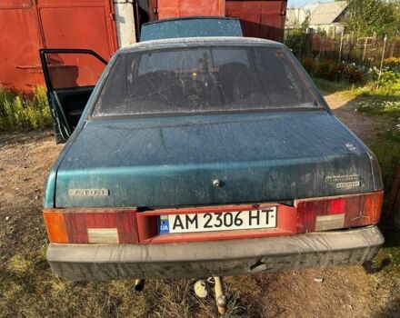 Зеленый ВАЗ 21099, объемом двигателя 1.5 л и пробегом 200 тыс. км за 1150 $, фото 1 на Automoto.ua