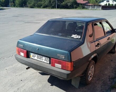 Зелений ВАЗ 21099, об'ємом двигуна 1.5 л та пробігом 158 тис. км за 1200 $, фото 1 на Automoto.ua