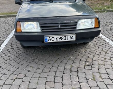 Зеленый ВАЗ 21099, объемом двигателя 1.5 л и пробегом 168 тыс. км за 1400 $, фото 1 на Automoto.ua