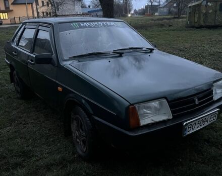 Зелений ВАЗ 21099, об'ємом двигуна 1.5 л та пробігом 2 тис. км за 850 $, фото 1 на Automoto.ua