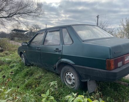 Зеленый ВАЗ 21099, объемом двигателя 1.6 л и пробегом 150 тыс. км за 428 $, фото 5 на Automoto.ua