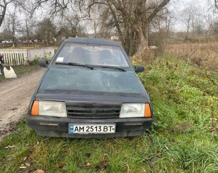 Зеленый ВАЗ 21099, объемом двигателя 1.6 л и пробегом 150 тыс. км за 428 $, фото 1 на Automoto.ua