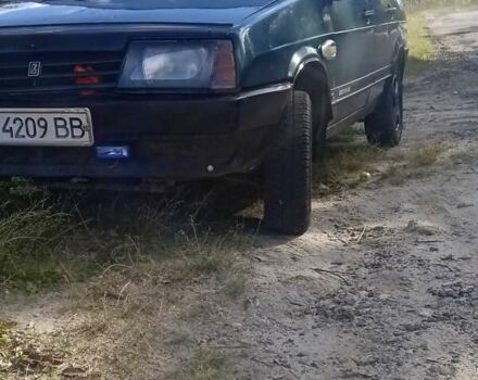 Зеленый ВАЗ 21099, объемом двигателя 1.5 л и пробегом 82 тыс. км за 1100 $, фото 4 на Automoto.ua