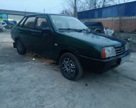 Зелений ВАЗ 21099, об'ємом двигуна 1.5 л та пробігом 123 тис. км за 1000 $, фото 4 на Automoto.ua
