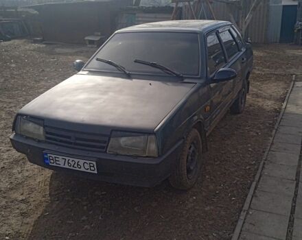 Зеленый ВАЗ 21099, объемом двигателя 1.3 л и пробегом 1 тыс. км за 900 $, фото 1 на Automoto.ua