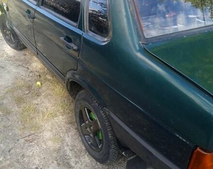 Зеленый ВАЗ 21099, объемом двигателя 1.5 л и пробегом 82 тыс. км за 1100 $, фото 1 на Automoto.ua
