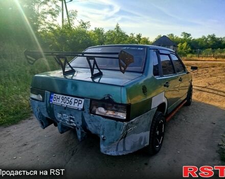 Зеленый ВАЗ 21099, объемом двигателя 1.3 л и пробегом 123 тыс. км за 1350 $, фото 6 на Automoto.ua