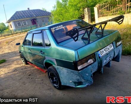Зеленый ВАЗ 21099, объемом двигателя 1.3 л и пробегом 123 тыс. км за 1350 $, фото 4 на Automoto.ua