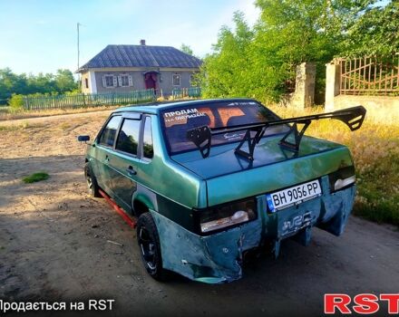 Зеленый ВАЗ 21099, объемом двигателя 1.3 л и пробегом 123 тыс. км за 1350 $, фото 7 на Automoto.ua