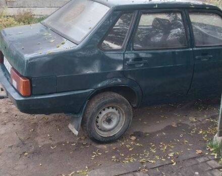Зеленый ВАЗ 21099, объемом двигателя 1.3 л и пробегом 2 тыс. км за 750 $, фото 4 на Automoto.ua