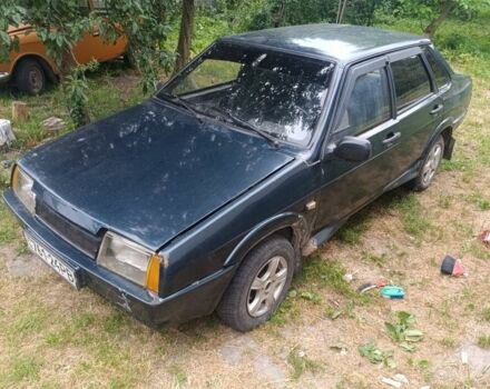 Зелений ВАЗ 21099, об'ємом двигуна 0 л та пробігом 200 тис. км за 717 $, фото 1 на Automoto.ua