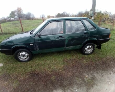 Зеленый ВАЗ 21099, объемом двигателя 0 л и пробегом 200 тыс. км за 713 $, фото 1 на Automoto.ua