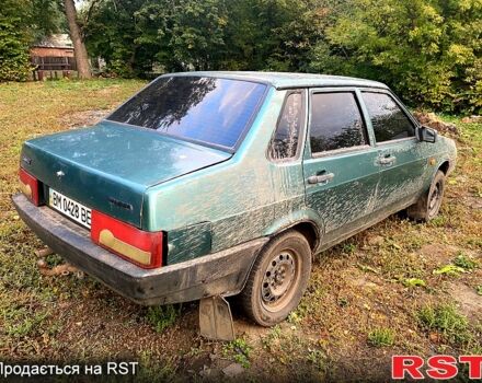 Зеленый ВАЗ 21099, объемом двигателя 1.5 л и пробегом 85 тыс. км за 500 $, фото 1 на Automoto.ua