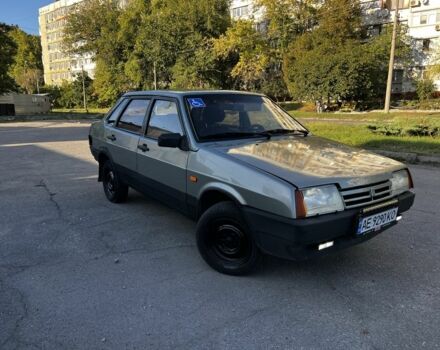 Зеленый ВАЗ 21099, объемом двигателя 1.5 л и пробегом 200 тыс. км за 900 $, фото 1 на Automoto.ua