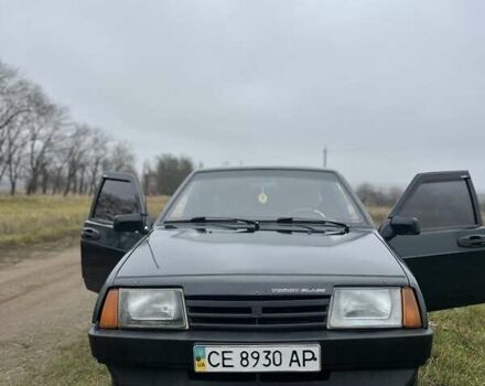 Зеленый ВАЗ 21099, объемом двигателя 1.5 л и пробегом 298 тыс. км за 1550 $, фото 1 на Automoto.ua