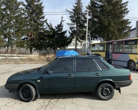 Зелений ВАЗ 21099, об'ємом двигуна 1.5 л та пробігом 10 тис. км за 1650 $, фото 2 на Automoto.ua