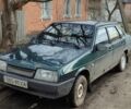 Зеленый ВАЗ 21099, объемом двигателя 1 л и пробегом 250 тыс. км за 550 $, фото 1 на Automoto.ua