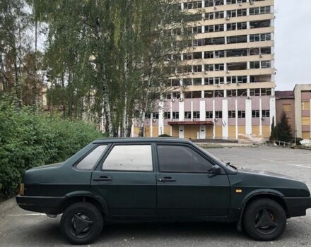 Зеленый ВАЗ 21099, объемом двигателя 1.5 л и пробегом 3 тыс. км за 1437 $, фото 3 на Automoto.ua