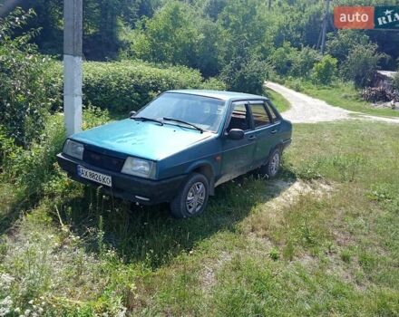 Зелений ВАЗ 21099, об'ємом двигуна 1.6 л та пробігом 244 тис. км за 750 $, фото 1 на Automoto.ua