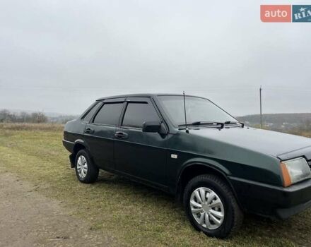 Зеленый ВАЗ 21099, объемом двигателя 1.5 л и пробегом 298 тыс. км за 1550 $, фото 13 на Automoto.ua