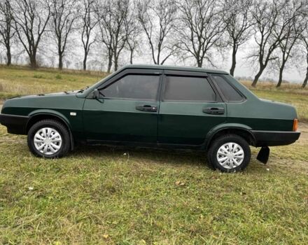 Зеленый ВАЗ 21099, объемом двигателя 1.5 л и пробегом 298 тыс. км за 1550 $, фото 8 на Automoto.ua